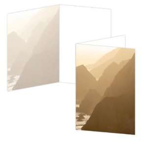 ECOeverywhere Rocky Shore Boxed Card Set, 12 Cards and Envelopes, 4 x 