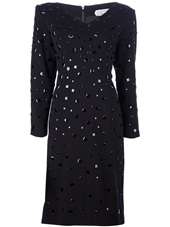 GIVENCHY VINTAGE   embellished dress