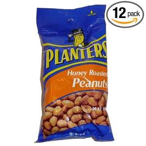 Planters Peanuts Honey Roasted, 6 Ounce Grocery & Gourmet Food