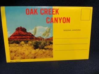 Oak Creek Canyon. Sedona, Arizona. 12 vintage full color scenes 
