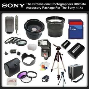  Photographers Ultimate Accessory Package For The Sony Alpha NEX 