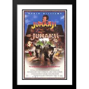  Jumanji 32x45 Framed and Double Matted Movie Poster 