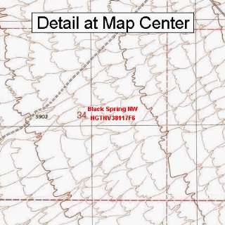   Map   Black Spring NW, Nevada (Folded/Waterproof)