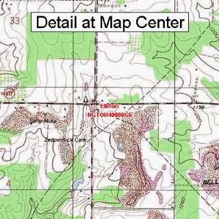 USGS Topographic Quadrangle Map   Elkton, Ohio (Folded/Waterproof 