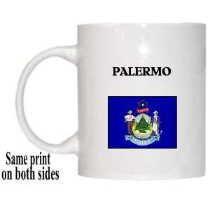  US State Flag   PALERMO, Maine (ME) Mug 