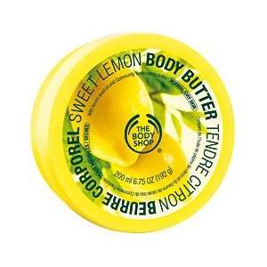  The Body Shop Sweet Lemon Body Butter   1.69 oz. Beauty