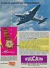   Watch Company Vulcain Cricket 1956 Swiss Ad Suisse Horlogerie Advert