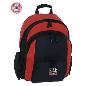   Alabama Crimson Tide Large Red & Black Ripstop Backpack Sports