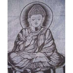  Buddha Tapestry Spread Blue Stonewashd Many Uses