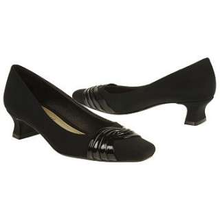 Womens Easy Street Tidal Black Mirco/Patent Shoes 