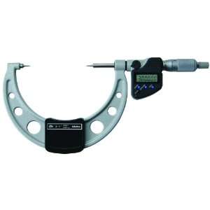 Mitutoyo 342 354 LCD Point Micrometer, Ratchet Stop, 3 4/76.2 101.6mm 