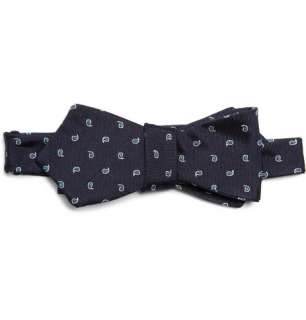   Accessories  Ties  Bow ties  Paisley Patterned Silk Bow Tie