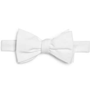  Accessories  Ties  Bow ties  White Cotton Bow Tie