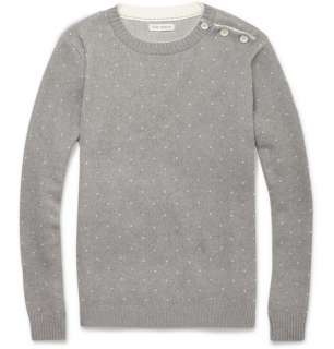  Clothing  Knitwear  Crew necks  Speckled Cotton Knit 