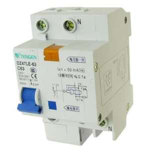   Overload Protection 1P Earth Leakage Circuit Breaker