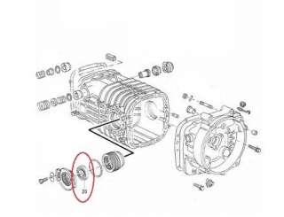 VW Bus T3 Antrieb Getriebe Simmering Dichtung Flansch  