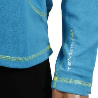 Tenson Micro Fleeceshirt blau Fleece Skiwear Shirt Pullover 