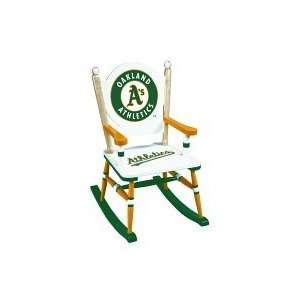 Oakland Athletics Rocking Chair 