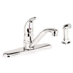  Elkay LKE4301 Chrome Single Handle Kitchen Faucet with 