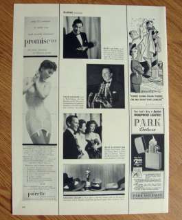 1954 Poirette Bra Girdle Corsets Ad Promise D 9  