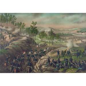 American History Poster   Battle of Resaca  May 13 to 16 1864  24 X 
