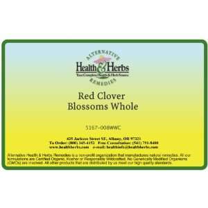  Alternative Health & Herbs Remedies Red Clover Blossoms 