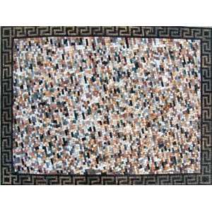   36x48 Handmade Marble Mosaic Stone Floor Inlay Tile