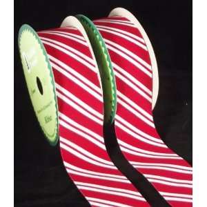 Candy Stripe Ribbon, Includes 2 Spools of 2 1/4 Wide x 25 Yard Ribbon 