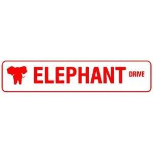  ELEPHANT DRIVE zoo africa street sign