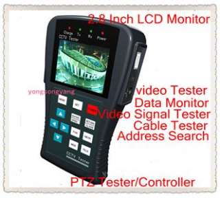 Inch LCD Monitor CCTV Camera Video Test / Tester IV  