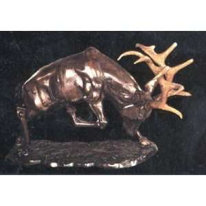   Galleries SRB991166 Cast Bronze Antelope Statue
