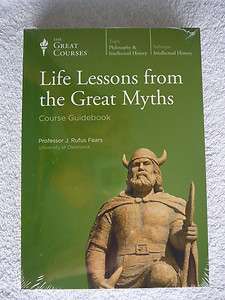   Co Great Course CDs  LIFE LESSONS FROM THE GREAT MYTHS  