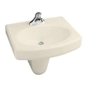  Pinoir Wall Mount Bathroom Sink with Single Hole Faucet 