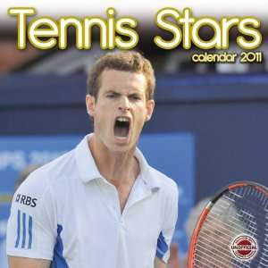 2011 Sport Calendars Tennis Stars   12 Months   30x30cm  