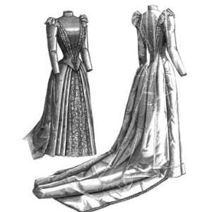  1891 Wedding Gown Pattern 