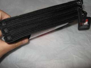 My Big Fat Black Wallet,New Mundi 3 zipper Style  
