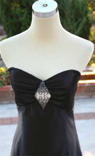 NWT JESSICA McCLINTOCK $270 Black Evening Gown 5  