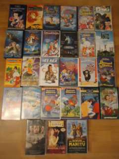 VHS Kinderfilme , Walt Disney uvm. in Brandenburg   Rathenow  Film 