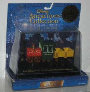   THEME PARK ATTRACTION BIG THUNDER MOUNTAIN RAILROAD DIECAST VECHICLE