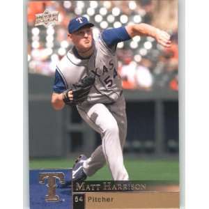  2009 Upper Deck #907 Matt Harrison   Rangers (Baseball 
