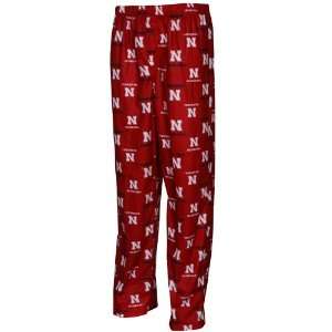   Scarlet Team Logo Flannel Pajama Pants (Small)