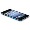   touch 4 4th G Clear Blue Slim Hard Clip on Case Cover+Privacy LCD Film