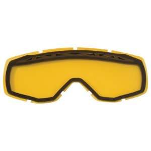   USA Lexan Lens for Hustle Goggles , Color Yellow/ACS Vented 219704036