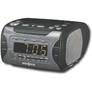  InsigniaTM CD Stereo Clock Radio with AM/FM Tuner 