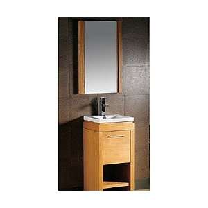 Vigo 15 inch Single Bathroom Vanity with Mirror  Kitchen 