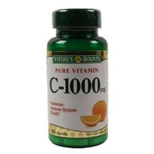  Natures Bounty  Vitamin C, 1000 mg, 100 caplets (150cc 