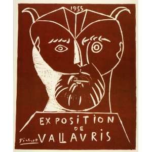  1957 Print Pablo Picasso Vallauris Exposition France 
