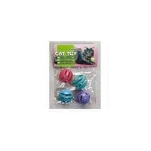    Ethical Pet   Slotted Balls   Cat Toy   4 Pack