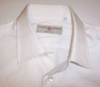NWOT Luciano Barbera Tuxedo Dress Shirt   Size 16  