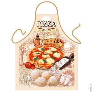  Italian Kitchen Apron with Pizza 100% Polyester Kitchen 